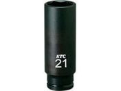 KTC/9.5sq.インパクトレンチ用ソケット ディープ薄肉 対辺寸法14mm 差込角9.5mmBP3L-14T