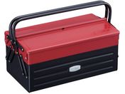 TONE/ツールケース メタル V形2段式 410X220X190mm BX420
