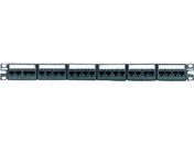PANDUIT/JeS6W[pb`plLbg 4|[gtF[Xv[g^Cv 24|[g 1U CPPKL6TG24WBL CPPKL6G24WBL