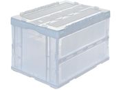 TRUSCO/オリコン 折りたたみコンテナ50L スライドロックフタ付