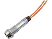 サカヅメ/LED表示灯 DA-10JPL AC/DC100V接続 Φ10 橙 DA-10JPL-AC/DC100V-O