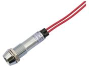 サカヅメ/LED表示灯 DA-10JPL AC/DC100V接続 Φ10 赤 DA-10JPL-AC/DC100V-R