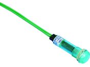 サカヅメ/LED表示灯 DA-10ML AC/DC100V接続 Φ10 緑 DA-10ML-AC/DC100V-G
