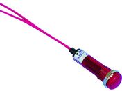 サカヅメ/LED表示灯 DA-10ML AC/DC100V接続 Φ10 赤 DA-10ML-AC/DC100V-R