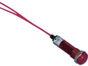 サカヅメ/LED表示灯 DA-10ML AC/DC200V接続 Φ10 赤 DA-10ML-AC/DC200V-R
