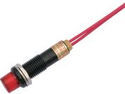 サカヅメ/LED表示灯 DA-10TPBL AC/DC200V接続 Φ10赤 DA-10TPBL-AC/DC200V-R