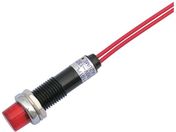 サカヅメ/LED表示灯 DA-10TPL AC/DC100V接続 Φ10 赤 DA-10TPL-AC/DC100V-R