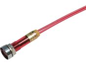 サカヅメ/LED表示灯 DA-8FL-2 AC/DC200V接続 Φ8 赤 DA-8FL-2-AC/DC200V-R