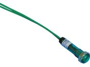 サカヅメ/LED表示灯 DA-8FL AC/DC200V接続 Φ8 緑 DA-8FL-AC/DC200V-G
