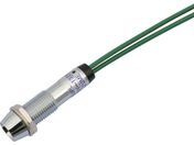 サカヅメ/LED表示灯 DA-8JPL AC/DC100V接続 Φ8 緑 DA-8JPL-AC/DC100V-G