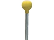 Minimo/研削用ゴム砥石 WA ミディアム#400 φ8 10本入 DB2126