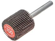 TRUSCO/エコノミーフラップホイール 軸径6mm 外径25X幅25X軸長35 #100 5個入 EF2525-100