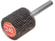 TRUSCO/エコノミーフラップホイール 軸径6mm 外径25X幅25X軸長35 #240 5個入 EF2525-240