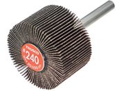 TRUSCO/エコノミーフラップホイール 軸径6mm 外径40X幅25X軸長35 #240 5個入 EF4025-240