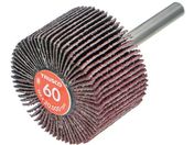 TRUSCO/エコノミーフラップホイール 軸径6mm 外径40X幅25X軸長35 #60 5個入 EF4025-60