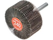 TRUSCO/エコノミーフラップホイール 軸径6mm 外径50X幅25X軸長35 #240 5個入 EF5025-240