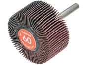 TRUSCO/エコノミーフラップホイール 軸径6mm 外径50X幅25X軸長35 #60 5個入 EF5025-60