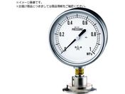 右下/隔膜式圧力計 FE型 FE-1-0.4MPA