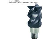 三菱/4枚刃難削材加工用 超硬制振スクエアヘッド12mm コート品 EP7020 IMX10S4HV12012 EP7020