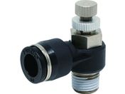 PISCO/スピードコントローラ エルボ メーターアウト制御チューブ10ネジR1/4 JSC10-02A