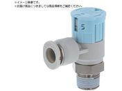 PISCO/スピードコントローラダイヤル付タイプ エルボ メーターイン制御 流量:標準タイプ JSGC8-03BW