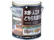 BANーZI/木部・人工木用塗料 ALL WOOD 1.6L オフホワイ ト25-92B K-ALW/L16D1