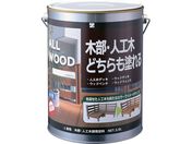 BANーZI/木部・人工木用塗料 ALL WOOD 3L オフホワイト 25-92B K-ALW/L30D1
