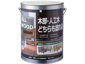 BANーZI/木部・人工木用塗料 ALL WOOD 3L チーク 09-30F K-ALW/L30E6