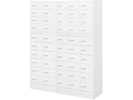 Netforce エヌセーフ貴重品ロッカー 50人用 5列10段 4台セット WH Netforce エヌセーフ貴重品ロッカー 50人用 5列10段 4台セット WH