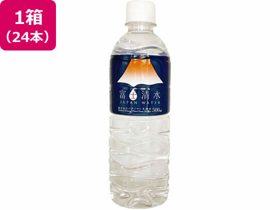 ミツウロコビバレッジ 富士清水500mL 24本入り