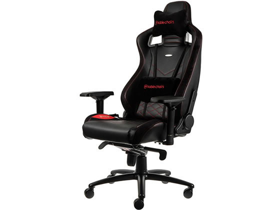 noblechairs EPIC ゲーミングチェア レッド noblechairs EPIC ゲーミングチェア レッド