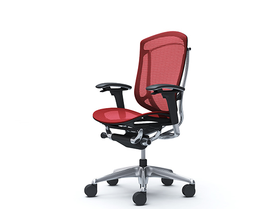 オカムラ コンテッサ2 ハイバック 座メッシュ レッド CC81BR FPG9 オカムラ コンテッサ2 ハイバック 座メッシュ レッド CC81BR FPG9