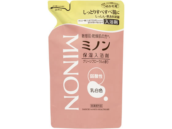 第一三共 ミノン 薬用保湿入浴剤 400mL つめかえ用