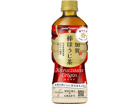 ポッカサッポロ 加賀棒ほうじ茶 525ml ポッカサッポロ 加賀棒ほうじ茶 525ml