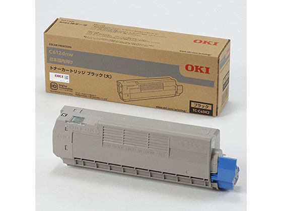 OKI トナーカートリッジ 大 ブラック TC-C4DK2 OKI トナーカートリッジ 大 ブラック TC-C4DK2