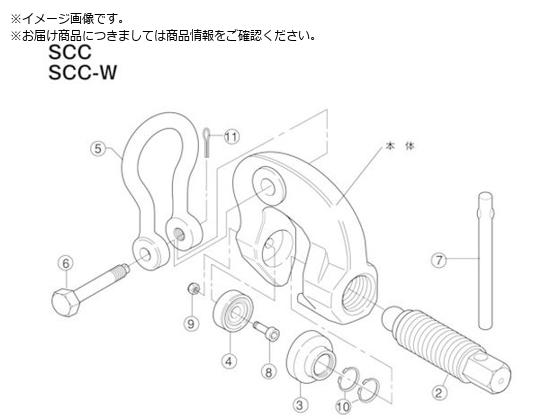 スーパー スクリューカムクランプ SCC 用カム SCCT0.5 スーパー スクリューカムクランプ SCC 用カム SCCT0.5