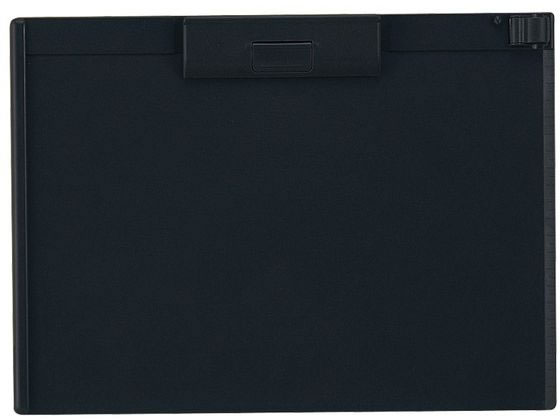 リヒトラブ クリップボード A4ヨコ 長辺とじ ブラック A987U-24