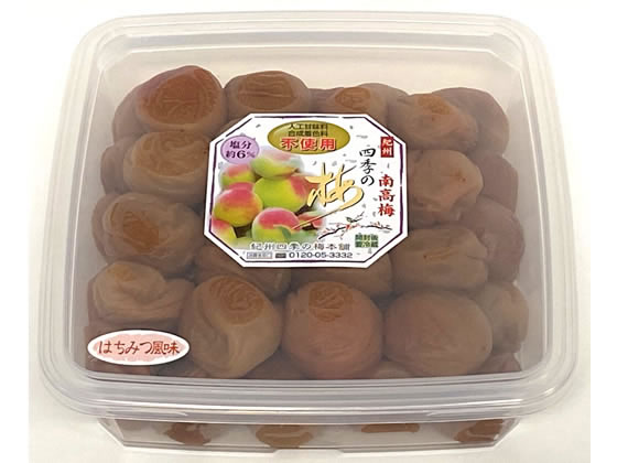 ノームプラニング 紀州南高梅 はちみつ風味 1kg ノームプラニング 紀州南高梅 はちみつ風味 1kg