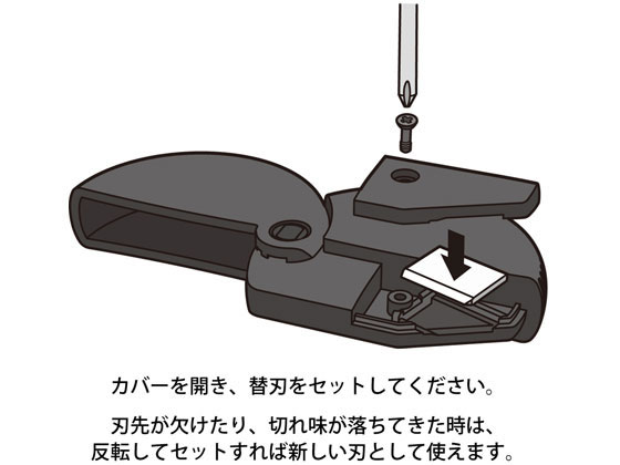 ミドリ デザインフィル ダンボールカッター 替刃 が385円 ココデカウ