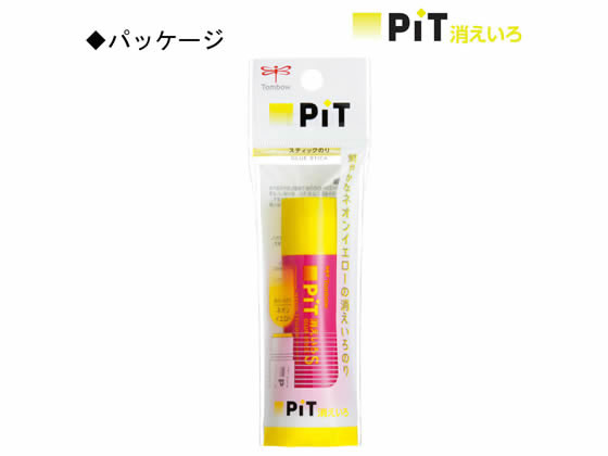 最大12%OFFクーポン トンボ鉛筆 スティックのり 消えいろピット ネオン ピンク アイケア