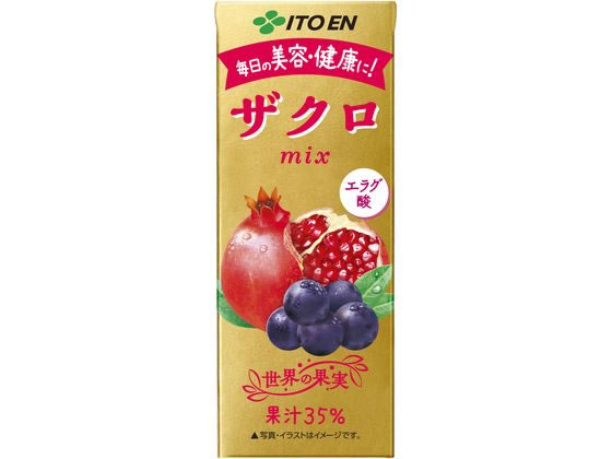 伊藤園 ザクロmix 紙パック 200ml 伊藤園 ザクロmix 紙パック 200ml