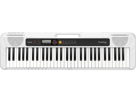 カシオ計算機 Casiotone 電子キーボード ホワイト CT-S200WEが15,565円