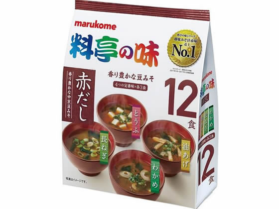 マルコメ 料亭の味 赤だし 12食 マルコメ 料亭の味 赤だし 12食