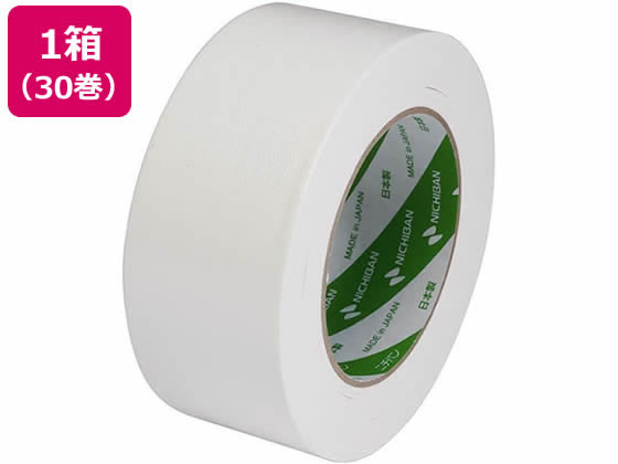 ニチバン 布粘着テープ 50mm×25m 白 30巻 102N5-50