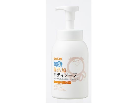 シャボン玉販売 無添加ボディソープたっぷり泡 本体 570mL シャボン玉販売 無添加ボディソープたっぷり泡 本体 570mL