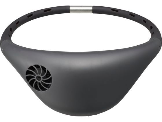 ドウシシャ ハンズフリーファン hooop グレー FSW-02B(GY) ドウシシャ ハンズフリーファン hooop グレー FSW-02B(GY)