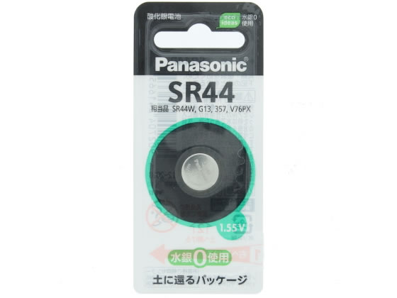 パナソニック 酸化銀電池 SR44 SR44P パナソニック 酸化銀電池 SR44 SR44P