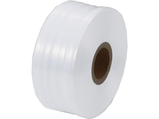 紺屋商事 PEレコード巻テープ 50mm×500m 白 00720000 紺屋商事 PEレコード巻テープ 50mm×500m 白 00720000