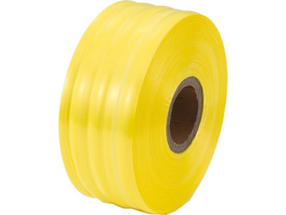 紺屋商事 PEレコード巻テープ 50mm×500m 黄 00720003