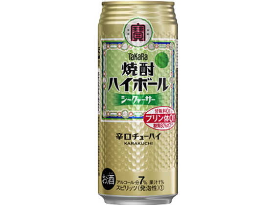 宝酒造 焼酎ハイボール シークァーサー 7度 500ml 1缶